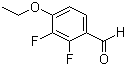 structure of CAS# 126162-95-6, 4-Ethoxy-2,3-difluorobenzaldehyde;2,3-Difluoro-4-ethoxybenzenecarboxaldehyde