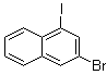 structure of CAS# 1261843-11-1, 3-Bromo-1-iodonaphthalene