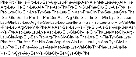 structure of CAS# 12629-01-5, Human growth hormone;Somatotropin
