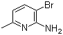 structure of CAS# 126325-46-0, 2-Amino-3-bromo-6-methylpyridine;6-Amino-5-bromo-2-picoline