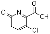 结构式 CAS# 1263280-37-0, 3-氯-5,6-二氢-6-氧代-2-吡啶羧酸
