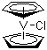 Dicyclopentadienylchlorovanadium molecular structure (CAS 12701-79-0)