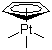 structure of CAS# 1271-07-4, Cyclopentadienyltrimethylplatinum;(Trimethyl)Cyclopentadienylplatinum