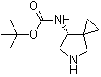 结构式 CAS# 127199-44-4, N-(7R)-5-氮杂螺[2.4]庚烷-7-基-氨基甲酸叔丁酯