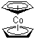 structure of CAS# 1277-43-6, Cobaltocene;Bis(cyclopentadienyl)cobalt; Bis(cyclopentadienyl)cobalt(II)