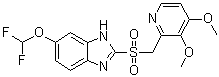 结构式 CAS# 127780-16-9, 泮托拉唑砜