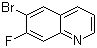 structure of CAS# 127827-52-5, 6-Bromo-7-fluoroquinoline