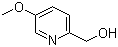 structure of CAS# 127978-70-5, (5-Methoxy-2-pyridyl)methanol;(5-Methoxypyridin-2-yl)methanol; 2-(Hydroxymethyl)-5-methoxypyridine