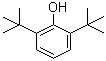 2,6-二叔丁基苯酚分子结构 (CAS 128-39-2)