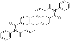N,N'-Diphenyl-3,4,9,10-perylenedicarboximide molecular structure (CAS 128-65-4)