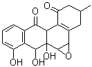 1a,2,3,4,5b,11,11a,11b-八氢-10,11,11a-三羟基-3-甲基-苯并[3,4]蒽并[1,2-b]环氧乙烯-5,6-二酮分子结构 (CAS 128233-09-0)