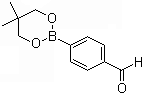 structure of CAS# 128376-65-8, 4-(5,5-Dimethyl-1,3,2-dioxaborolan-2-yl)benzaldehyde ;4-Formylphenylboronic acid neopentyl glycol cyclic ester