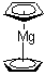 Dicyclopentadienylmagnesium molecular structure (CAS 1284-72-6)