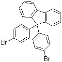 structure of CAS# 128406-10-0, 9,9-Bis(4-bromophenyl)-9H-fluorene