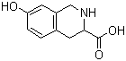 L-7-Hydroxy-1,2,3,4-tetrahydroisoquinoline-3-carboxylic acid molecular structure (CAS 128502-56-7)
