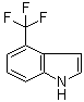 4-(Trifluoromethyl)indole molecular structure (CAS 128562-95-8)