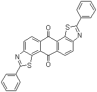 structure of CAS# 129-09-9, Vat Yellow 2;2,8-Diphenylanthra[2,1-d:6,5-d']bisthiazole-6,12-dione