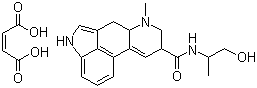 结构式 CAS# 129-51-1, 马来酸麦角新碱