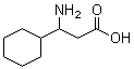 structure of CAS# 129042-71-3, 3-Amino-3-cyclohexanepropionic acid;3-Amino-3-cyclohexylpropionic acid; 3-Cyclohexyl-3-aminopropionic acid
