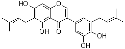 Isoangustone A molecular structure (CAS 129280-34-8)