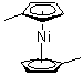 structure of CAS# 1293-95-4, Bis(methylcyclopentadienyl)nickel;1,1'-Dimethylnickelocene