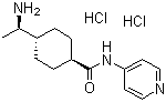 structure of CAS# 129830-38-2, Y 27632 dihydrochloride;(+)-trans-N-(4-Pyridyl)-4-[(R)-1-aminoethyl]cyclohexanecarboxamide dihydrochloride; trans-4-[(R)-1-Aminoethyl]-N-(4-pyridyl)cyclohexanecarboxamide dihydrochloride