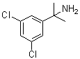 结构式 CAS# 129960-45-8, 3,5-二氯-alpha,alpha-二甲基苯甲胺
