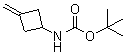 structure of CAS# 130369-04-9, (3-Methylenecyclobutyl)carbamic acid 1,1-dimethylethyl ester