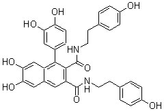 Cannabisin A molecular structure (CAS 130508-46-2)