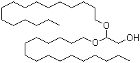 1,2-O-Dihexadecyl-rac-glycerol molecular structure (CAS 13071-60-8)