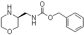 结构式 CAS# 1312161-63-9, N-[[(3S)-吗啉-3-基]甲基]氨基甲酸苄酯