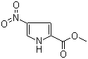 结构式 CAS# 13138-74-4, 4-硝基-1H-吡咯-2-甲酸甲酯