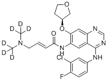 结构式 CAS# 1313874-96-2, 阿法替尼-d6