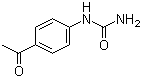 结构式 CAS# 13143-02-7, (4-乙酰基苯基)脲