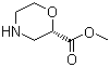 结构式 CAS# 1314999-01-3, (2S)-2-吗啉羧酸甲酯