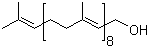 structure of CAS# 13190-97-1, Solanesol;3,7,11,15,19,23,27,31,35-Nonamethylhexatriaconta-2,6,10,14,18,22,26,30,34-nonaen-1-ol