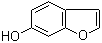 structure of CAS# 13196-11-7, 6-Hydroxybenzofuran;6-Hydroxybenzo[b]furan; 6-Benzofuranol