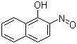 结构式 CAS# 132-53-6, 2-亚硝基-1-萘酚; 2-亚硝基-1-萘醇
