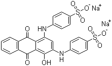 结构式 CAS# 1324-21-6, 酸性媒介灰 BS; 媒介黑 13
