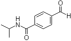 结构式 CAS# 13255-50-0, N-异丙基-4-甲酰基苯甲酰胺