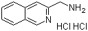 结构式 CAS# 132833-03-5, 3-(氨基甲基)异喹啉二盐酸盐