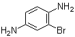 结构式 CAS# 13296-69-0, 2-溴-4-氨基苯胺