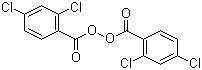 2,4-Dichlorobenzoyl peroxide molecular structure (CAS 133-14-2)