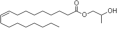 1,2-propanediol monooleate molecular structure (CAS 1330-80-9)