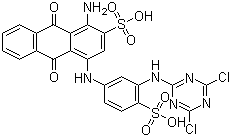 Reactive Blue 4 molecular structure (CAS 13324-20-4)