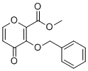 结构式 CAS# 1332855-89-6, 甲基3-(苄氧基)-4-氧代-4H-吡喃-2-羧酸酯