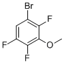 structure of CAS# 13332-24-6, 1-Bromo-2,4,5-trifluoro-3-methoxybenzene