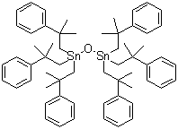 structure of CAS# 13356-08-6, Fenbutatin oxide;Bis[tris(2-methyl-2-phenylpropyl)tin oxide