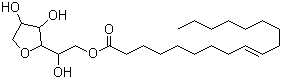 structure of CAS# 1338-43-8, Span 80;Sorbitan oleate; Sorbitan (Z)-mono-9-octadecenoate