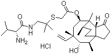 structure of CAS# 133868-46-9, Valnemulin hydrochloride